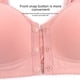 thumbnail image 2 of Sujetador de talla grande con copa moldeada y hebilla frontal para mujer de mediana edad, ropa interior sin aro y tirantes anchos para los hombros para mujer, 2 of 4