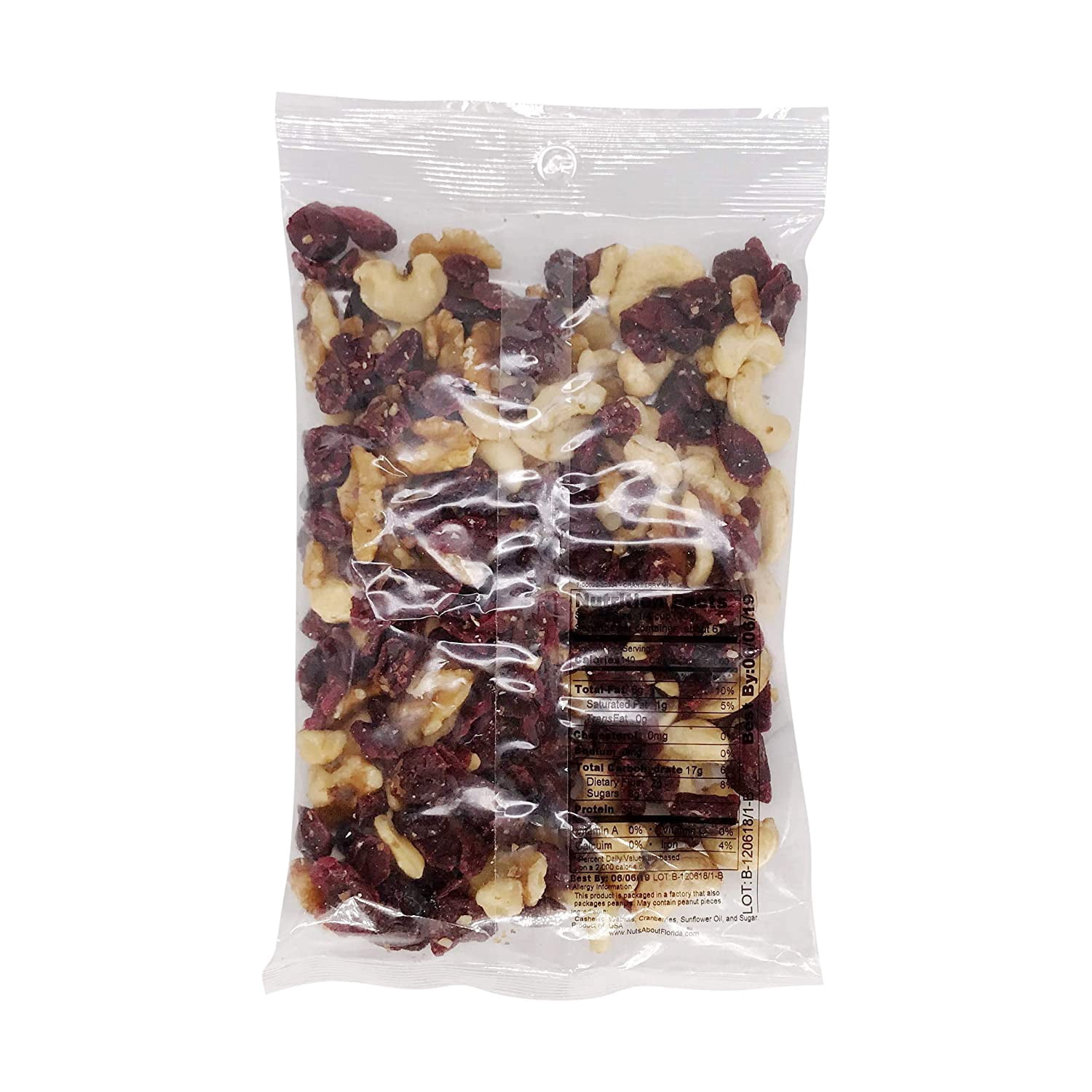 Nuts About Florida Barnard Cranberry Mix, 7 Oz.