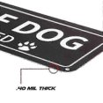 thumbnail image 2 of 2 Pack Beware of Dog Sign, 12X3 Inch Rust Free .040 Aluminum Metal Sign, Reflective, Fade , UV Protected Edition, 2 of 5