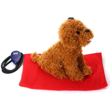 Pet Heated Bed Warmer Pet Dog Cat Electric Heating Pad Outdoor Indoor Waterproof