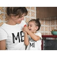 thumbnail image 6 of Mom and Daughter Matching Outfits Mommy and Me Shirts Me Mini Me Mothers Day Mom White XX-Large / Daughter White 3T, 6 of 7