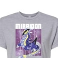 thumbnail image 3 of Pokémon - Miraidon Legend - Juniors Cropped Cotton Blend T-Shirt, 3 of 5