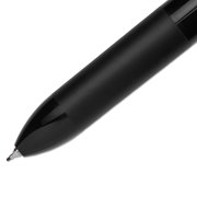 Sharpie Porous Point Retractable Permanent Water Resistant Pen, Blue Ink, Fine