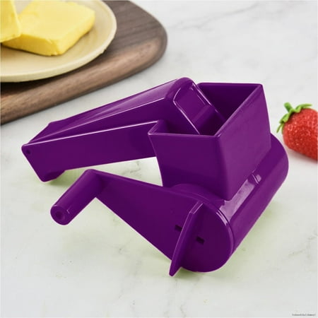 

Stainless Steel Cheese Grater Hand-Crank Rotary Blades Grater Kitchen Tools
