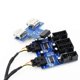 thumbnail image 4 of Divisor de cabezal USB de 9 pines para placa base, macho 1 a hembra 2/4, cable divisor de extensión, puerto adaptador para conector de tarjeta de escritorio, 4 of 5