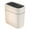 Type D, variant on SDFGTstore Modern Press Top Plastic Trash Receptacle Effortlessly Waste Bin Waste Management for Family and Office Environment