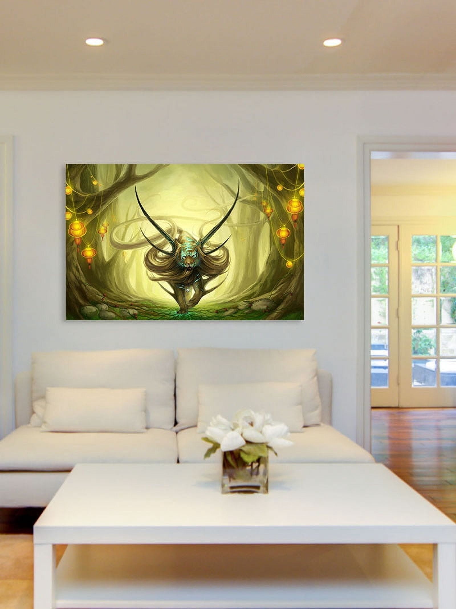 Marmont Hill "God of Evanescence" Painting Print on Canvas