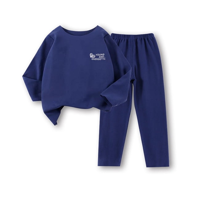 Conjunto de ropa interior para niños Pijamas de terciopelo de otoño e invierno para niñas Ropa de otoño para niños Pantalones de otoño Camisa base Ropa de hogar de terciopelo de doble cara