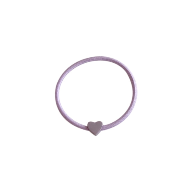 Faithtur Femmes Porte-Queue, Coeur Élastique Bande de Mode Accessoires de Cheveux