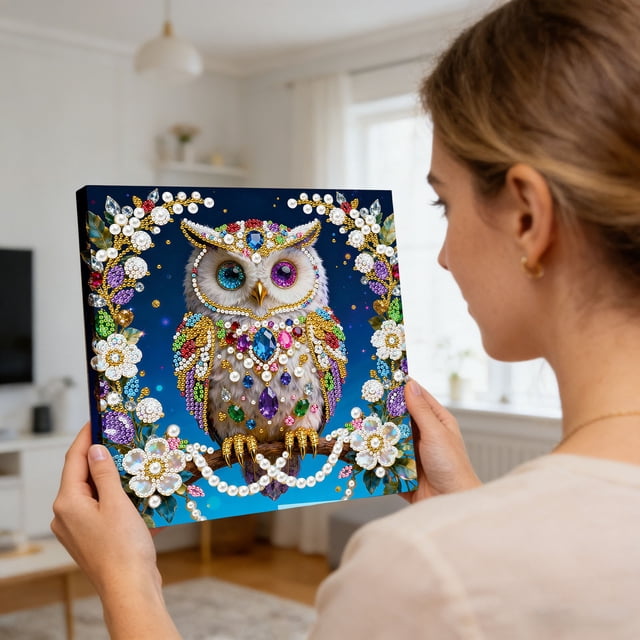 DIY Pearl Painting With Pearl Beads Art Craft For Adult Beginners Display For Tabletop And Wall Home