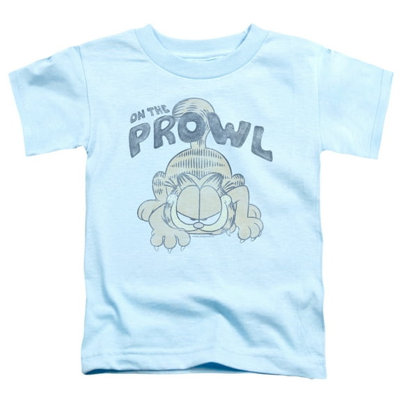 Garfield Prowl S/S Toddler T-Shirt Light Blue