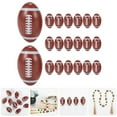 thumbnail image 2 of 20 Pcs Perles d'Équipe de Rugby Football pour Projets de Bricolage, 2 of 9