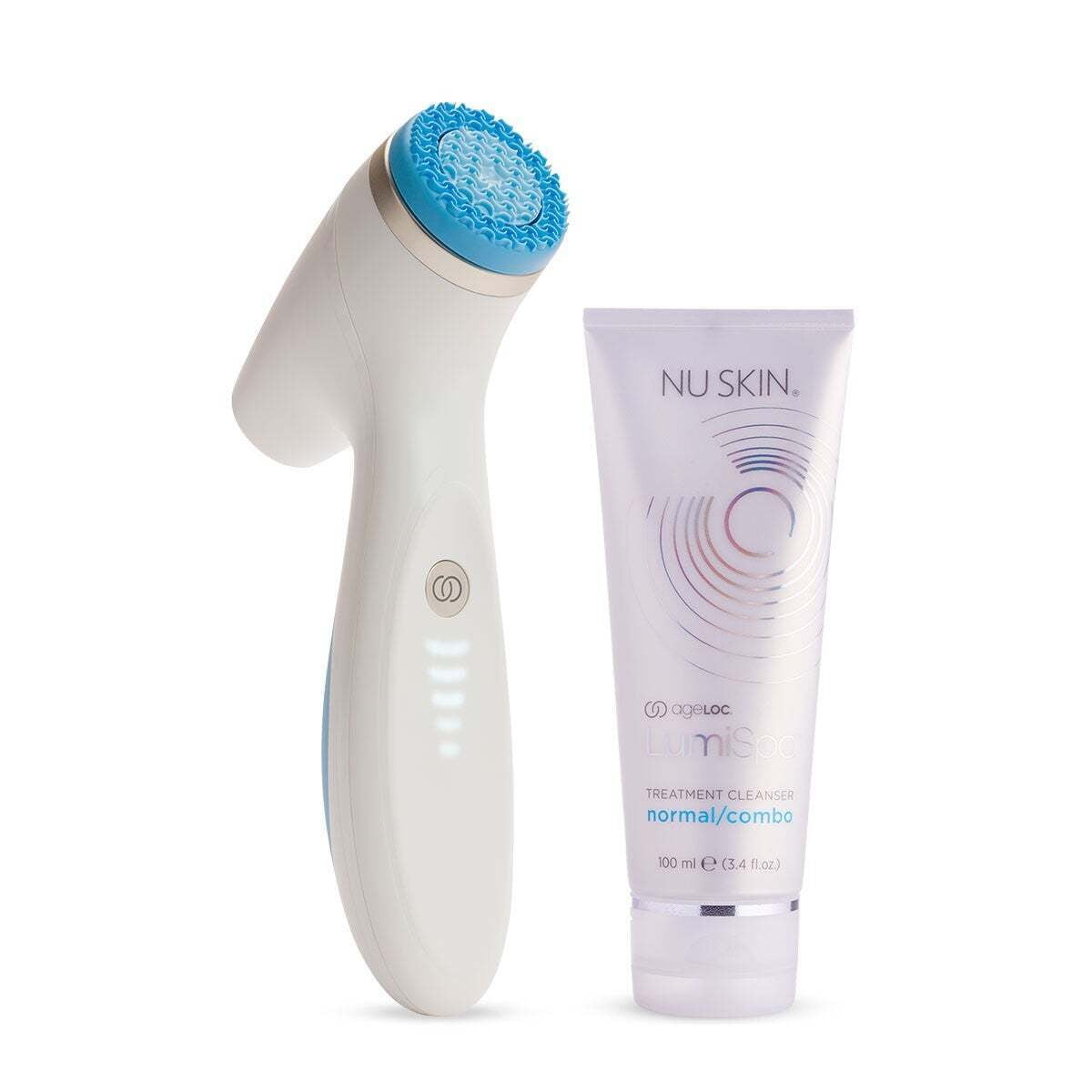 ボディ・フェイスケア NU SKIN LumiSpa iO Nu Skin ageLOC LumiSpa iO + Normal/Combo Cleanser Starter