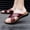#124-Wine, variant on Ceisia Men's Fashion Solid Round Toe Thong Flip Flops Outdoor Beach Slides Summer Casual Comfort Non-Slip Big Size Durable Vacation Sandals Daily Walk Gifts for Father