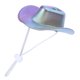 thumbnail image 3 of WORGEOUS Sombrero para perro, decoración, Mini sombrero de vaquero, gorra de Gato con correa ajustable para la barbilla, decoración para la cabeza de mascota, 3 of 9