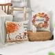 thumbnail image 3 of Autumn Pillow Covers - Pumpkin Fall Decorative Set of 4 Maple Leaf Print Throw Pillowcases for Fall Thanksgiving 18x18 Inches, 3 of 5