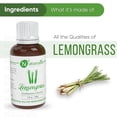 thumbnail image 3 of Naturalis Lemon Grass Essential Oil - Pure and Undiluted Lemongrass Essential Oil for Aromatherapy - 30ml, 3 of 4