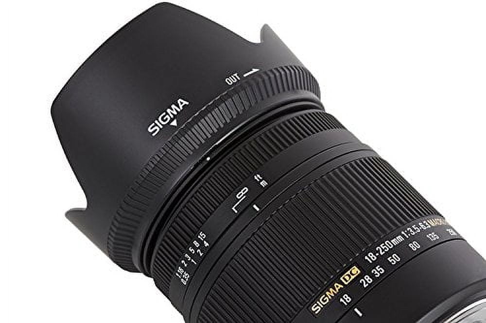 Sigma 18-250mm f3.5-6.3 DC MACRO OS HSM Lens for Canon, Nikon