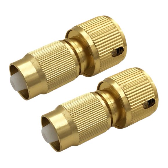YSABOXY 2x Expandable Hose Repair Adaptor Garden Hose Fitting Brass UK UKSY Hose