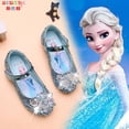 thumbnail image 2 of Zapatos de princesa de cristal para niños de Disney, nuevos zapatos de primavera para niñas elsa, zapatos de fondo suave para bebés, zapatos de rendimiento, zapatos de 34 plantillas de 21,2 cm Gao Jinjia LED, 2 of 2