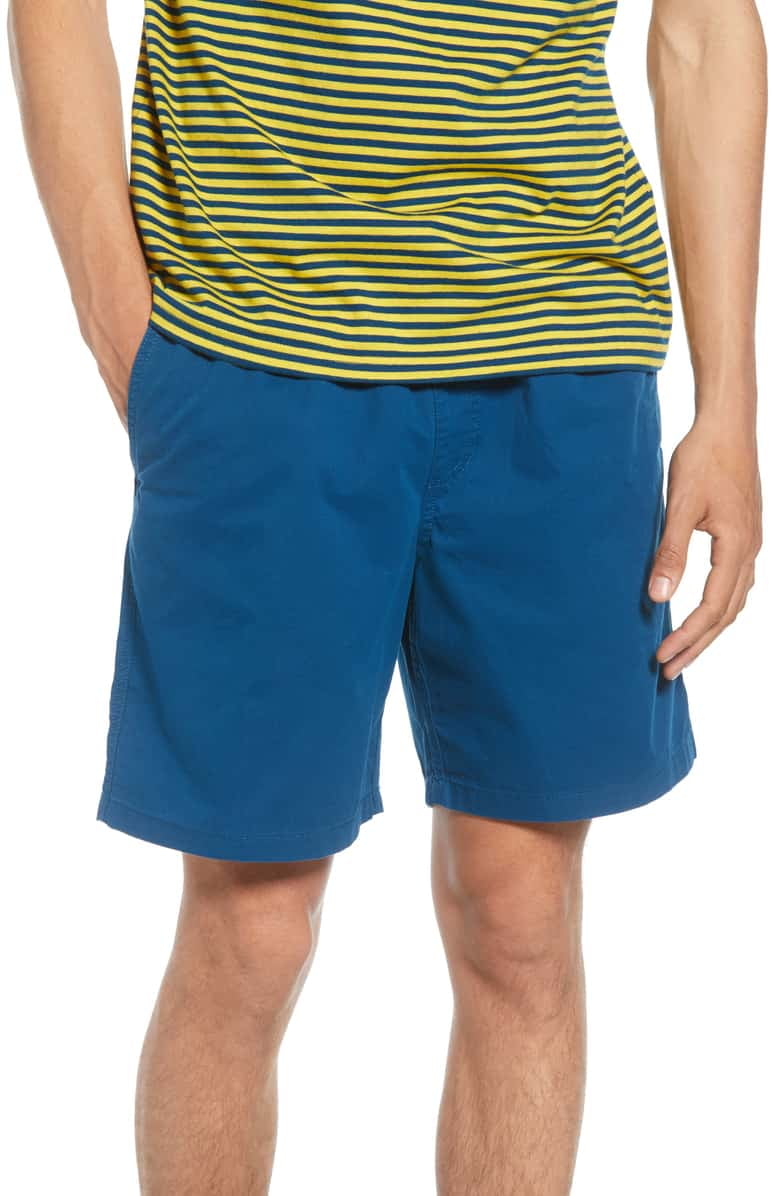 Vans Mens Shorts Sea Medium Range Elastic PullOn Solid M Walmart
