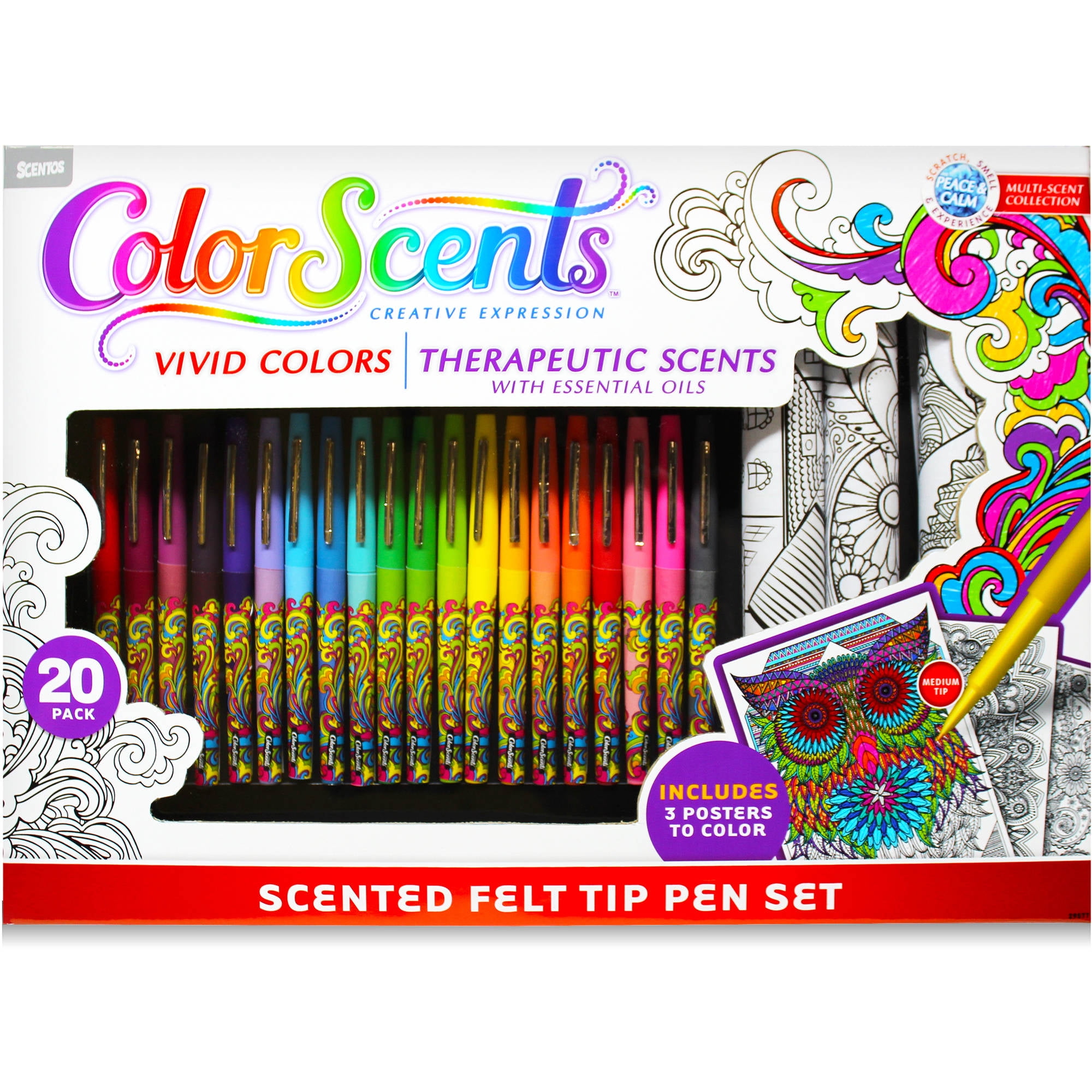 Color Scents Deluxe Coloring Poster Kit - Walmart.com Color Scents Deluxe Coloring Poster Kit - Walmart.com