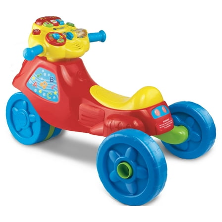 VTech, 2-in-1 Learn & Zoom Motorbike, Riding Toy for 1 Year Old