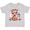 thumbnail image 3 of Inktastic You Bet Giraffe I'm Cute Girls Toddler T-Shirt, 3 of 5