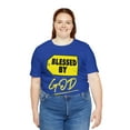 thumbnail image 4 of DJH Apparel | Blessed By God Christian Inspirational Unisex T-Shirt, 4 of 7
