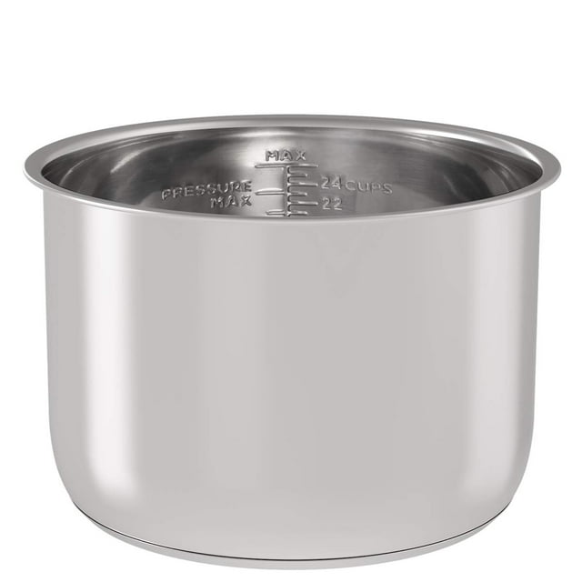 Sicheer Stainless Steel Inner Pot Replacement Insert Liner Accessory Compatible with Ninja Foodi 8 Quart