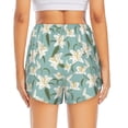 thumbnail image 4 of Fotbe Lilies Flowers Womens High Waist Running Shorts Athletic Workout Quick Dry Shorts for Women with Pockets Gym Yoga Summer Shorts-Large, 4 of 9