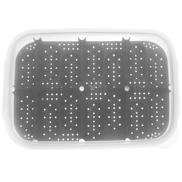 HEALEEP Reptile Container 14Compartment Plastic for Pet Owners 1Pcs