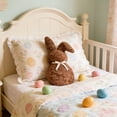 thumbnail image 3 of Mini 6-inch Easter Cute Bunny Pillow Plush, Super Soft Rabbit Toy Cushion for Sofa Bed, Cozy Cotton Stuffed Bunny Doll for Spring Home Decor, Kids Comfort Pillow Gift, 3 of 6