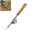 thumbnail image 2 of Extractor de malas hierbas manual para jardín, herramienta de jardinería de primera calidad a prueba de curvaturas de acero inoxidable para desmalezar su jardín, 2 of 8