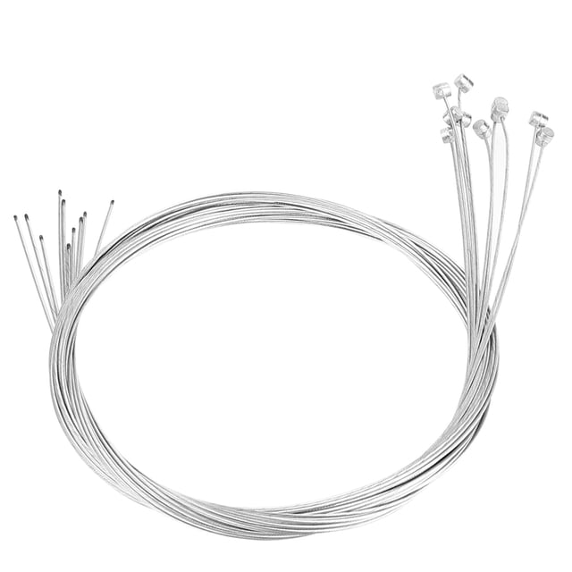 Línea de freno de disco de bicicleta instalación simple 10 piezas de acero que previene la oxidación línea de freno de bicicleta de zinc de alta resistencia para ANGGREK Otros