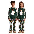 thumbnail image 5 of Family Matching Halloween Pajamas Set Cute Ghost Print Long-Sleeved Tops Trousers Sleepwear Outfits Holiday Sleepwear PJs, 5 of 7