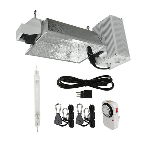 Hydro Crunch 1000-Watt Double Ended HPS Pro Series Enclosed Style Complete Grow Light System 120-Volt/240-Volt with (1000 Watt Hps System Best Price)