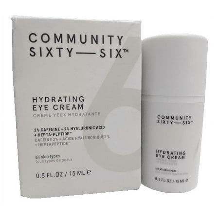 Community Sixty-Six Hydrating Caffeine Eye Cream .5 fl oz