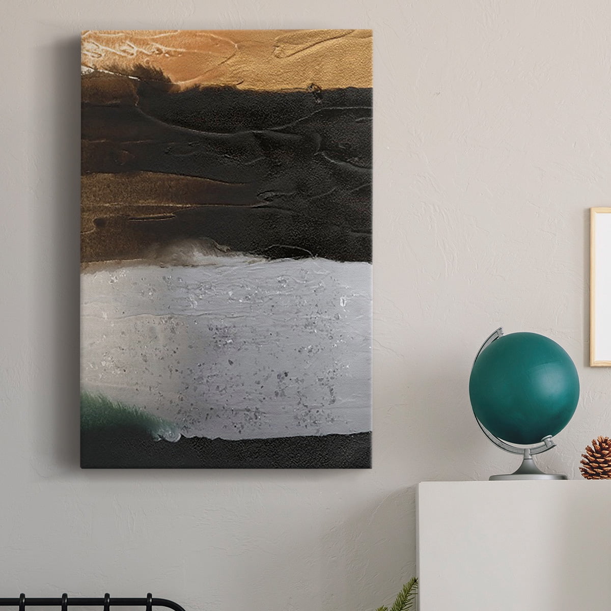 Embellished Coastal Plain I Premium Gallery Wrapped Canvas - Ready to Hang