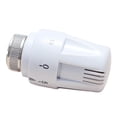 thumbnail image 6 of Thermostatic Radiator Valve with Room Temperature Measurement and Lock, ABS and Metal Material, 6℃ - 28℃ Temperature Setting Range, 6 of 7
