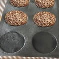 thumbnail image 4 of Silicone Bun Bread Round Shape Bread Tray Perforated Bakery Molds, 4 of 8
