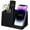 Black+Wirelss, variant on Desk Supplies Organizer, Multi-Functional Pencil Pen Holder with Wireless Charger, Desktop Stationery Organizer, Home Office Supply Storage Box Caddy (Black)
