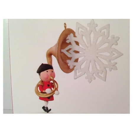 Sweet Toot Tuba Christmas Soldier and Snowflake 2016 Hallmark Keepsake Ornament Club