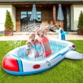 thumbnail image 2 of Muyoka Piscina inflable para niños Piscina con rociadores de agua Fuente inflable Piscina Muyoka Hogar, 2 of 6