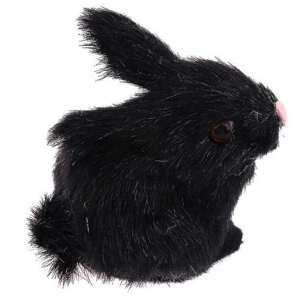 Black stuffed rabbit hot sale