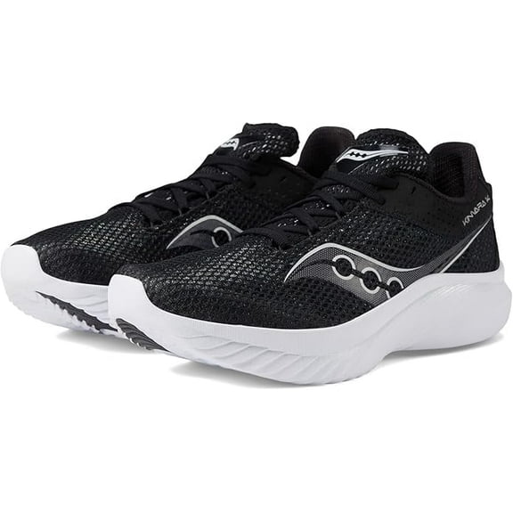 Saucony Men's 7 M Kinvara 14 Daily Training / Running Shoes in Black/White