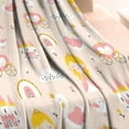 thumbnail image 3 of Cute Princess Castle Pattern Blanket,Comfortable Soft Lamb Wool Throw Blanket,All Season,Warm Lightweight Blankets for Sofa Bed Couch Living Room Chair,30"x40", 3 of 4