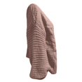 thumbnail image 4 of DuoJiaJ Women's Chunky Knit Sweater Coat Soft Cardigan Warm Open Front Oversized Fall Winter Fashion Outerwear Oversized Sweaters For Women Brown L, 4 of 5