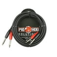 thumbnail image 2 of Cable Pig Hog Dual 1/4 Mono (macho) PD-21410 x5, 2 of 2