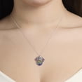 thumbnail image 2 of Disney Minnie Mouse Rainbow Crystal Pendant Necklace, 2 of 7